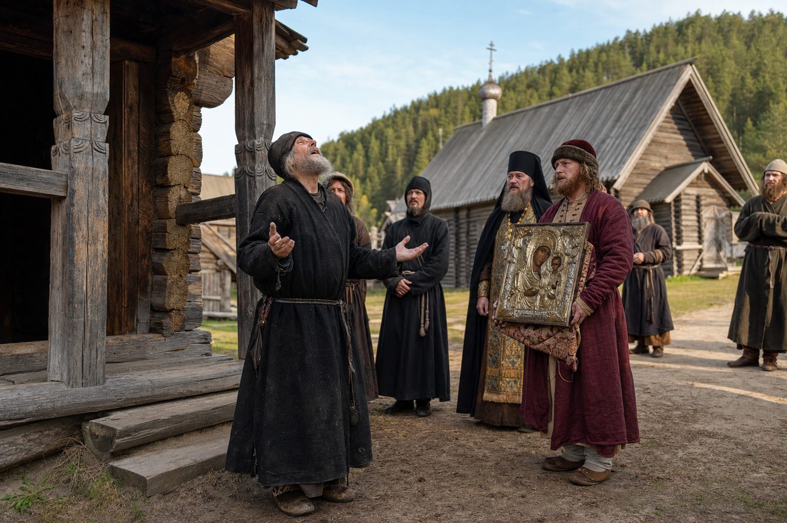 Foto-gerçekçi resim, Tanrı Anası'nın Gürcü ikonu şerefine kutlama, Ortodoks takvimi, 2026-09-04, fixed_feast_or_icon